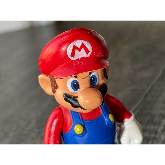 Super Mario Brothers Action Figure Poseable Collectible JAKKS 2 1/2" Nintendo - Picture 5 of 6